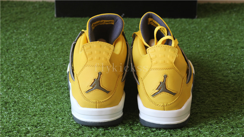 Authentic Air Jordan 4 Retro Lightning